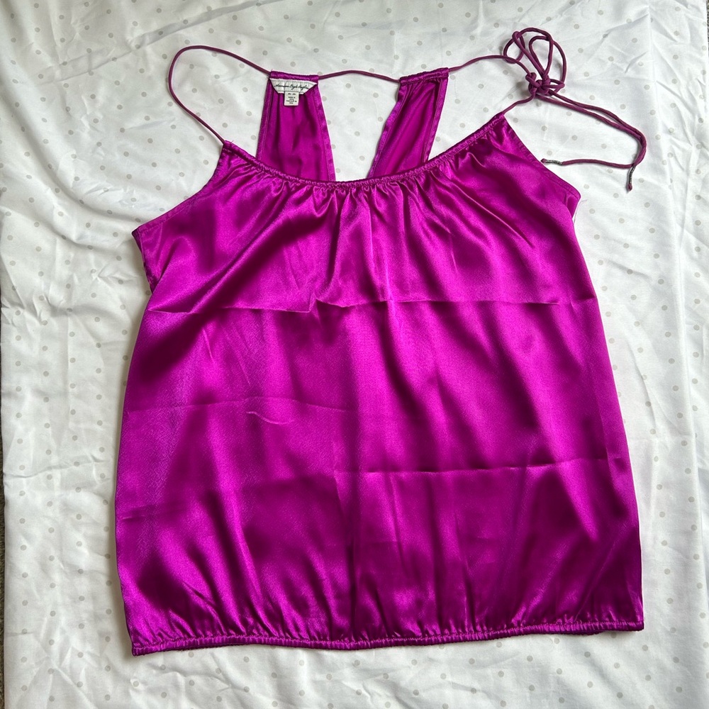 American Eagle Outfitters Pink Camisole Sleeveless Top
